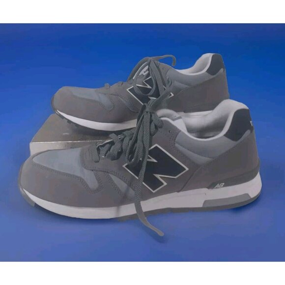 NEW Men 13D 13 D US New Balance Men'S Sneakers 565 ML575GR Grey Gray - Picture 4 of 12